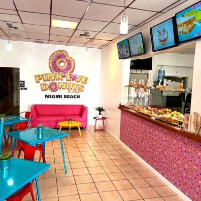 Local Miami Beach Pink Love Donuts And More4
